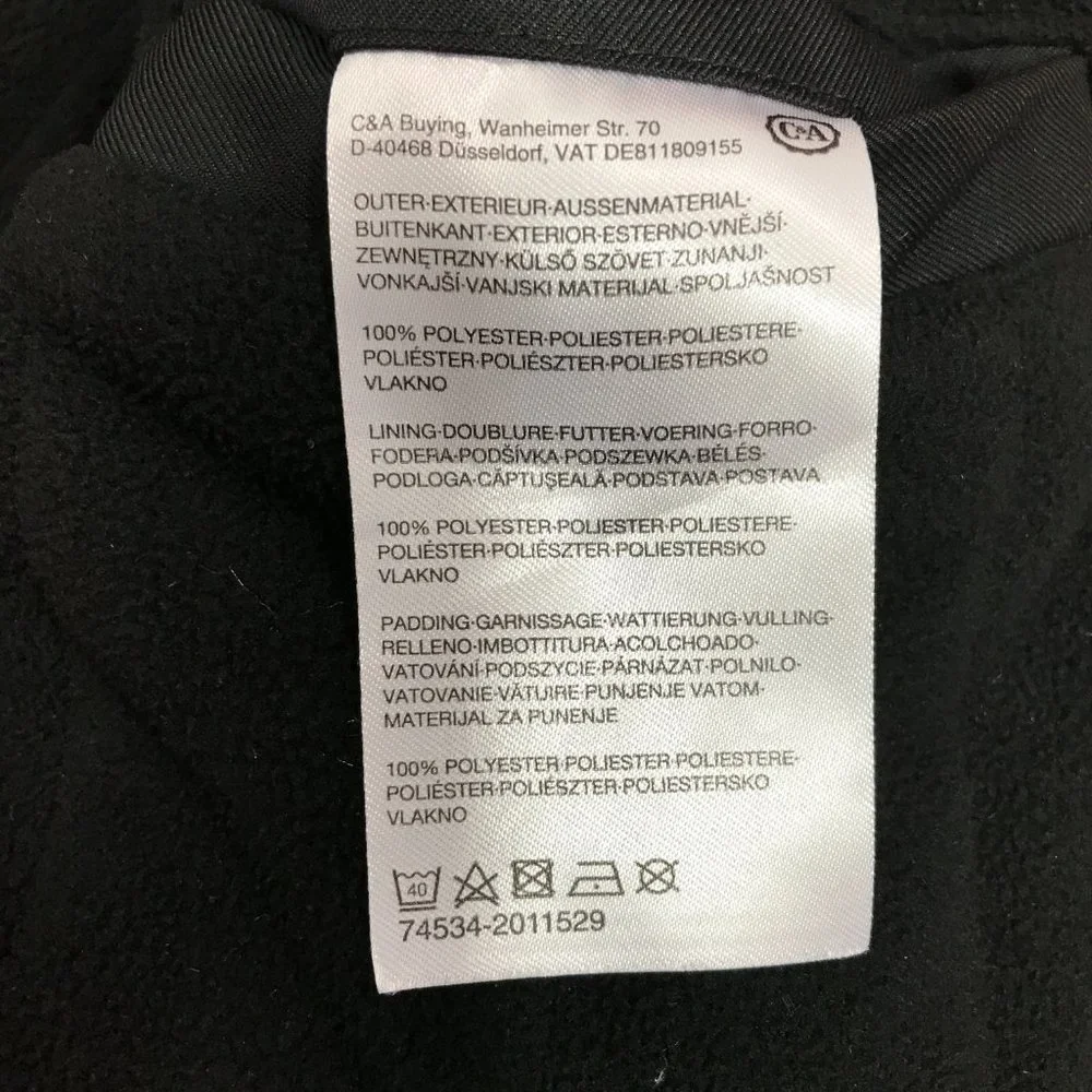 Raintex Black Windbreaker Jacket Chest 38" Full Zip Hooded Windproof Taped Seams - Picture 5 of 6